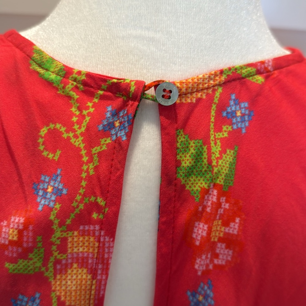 FARM Rio Vibrant Floral Dress in Red and Yellow - Picture 8 of 12